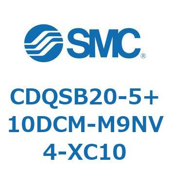 薄形シリンダ/コンパクトタイプ CDQSB20-5 SMC