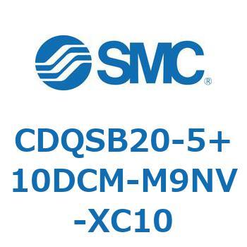薄形シリンダ/コンパクトタイプ CDQSB20-5 SMC