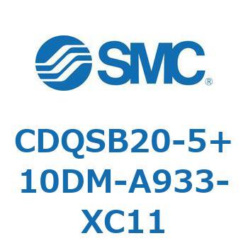 薄形シリンダ/コンパクトタイプ CDQSB20-5 SMC