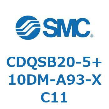 薄形シリンダ/コンパクトタイプ CDQSB20-5 SMC