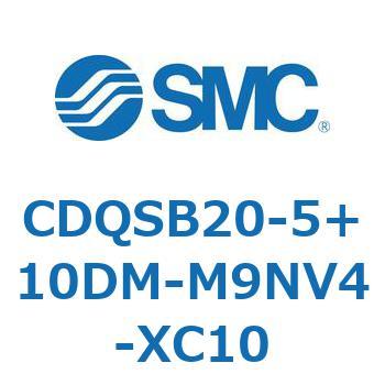 薄形シリンダ/コンパクトタイプ CDQSB20-5 SMC