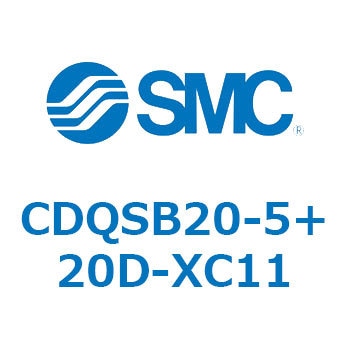 薄形シリンダ/コンパクトタイプ CDQSB20-5 SMC