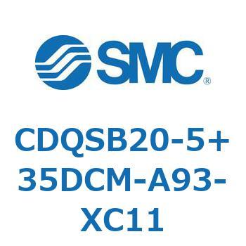 薄形シリンダ/コンパクトタイプ CDQSB20-5 SMC