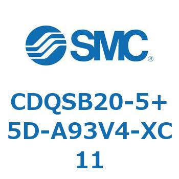 薄形シリンダ/コンパクトタイプ CDQSB20-5 SMC