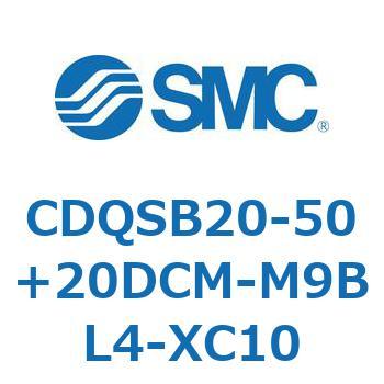 薄形シリンダ/コンパクトタイプ CDQSB20-5 SMC
