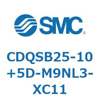 薄形シリンダ/コンパクトタイプ CDQSB25-1 SMC