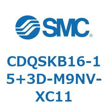 薄形シリンダ/コンパクトタイプ CDQSKB16 SMC