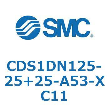 エアシリンダ/標準形：無給油タイプ CDS1DN125 SMC