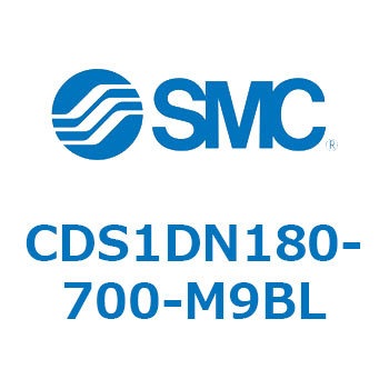 エアシリンダ/標準形：無給油タイプ CDS1DN180 SMC