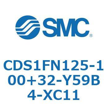 エアシリンダ/標準形：無給油タイプ CDS1FN125 SMC