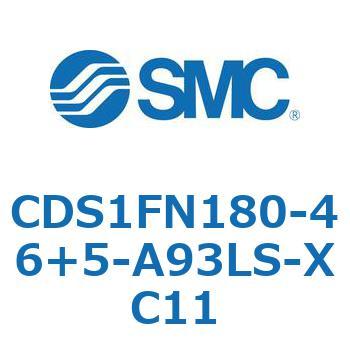 エアシリンダ/標準形：無給油タイプ CDS1FN180 SMC
