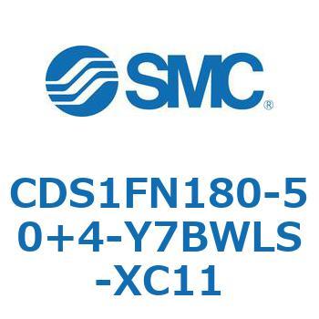 エアシリンダ/標準形：無給油タイプ CDS1FN180 SMC