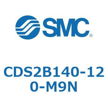 CDS2B140-120-M9N 標準形エアシリンダ(角形カバー) CDS2B140 SMC 複動片ロッド シリンダストローク120mm