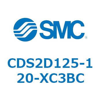 標準形エアシリンダ(角形カバー) CDS2D125 SMC