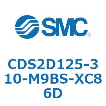 標準形エアシリンダ(角形カバー) CDS2D125 SMC