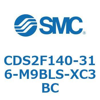 標準形エアシリンダ(角形カバー) CDS2F140-3 SMC