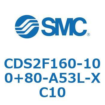 標準形エアシリンダ(角形カバー) CDS2F160-1 - SMC
