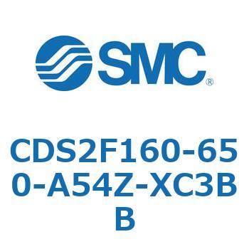 CDS2F160-650-A54Z-XC3BB 標準形エアシリンダ(角形カバー) CDS2F160-6 SMC 複動片ロッド シリンダストローク650mm