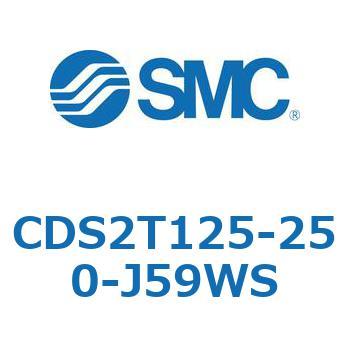 CDS2T125-250-J59WS 標準形エアシリンダ(角形カバー) CDS2T125-2 SMC 53436756