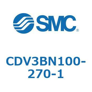 バルブ付エアシリンダ CDV3BN100 SMC