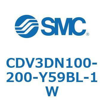 バルブ付エアシリンダ CDV3DN SMC