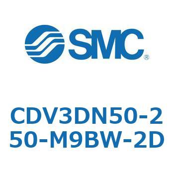 バルブ付エアシリンダ CDV3DN SMC
