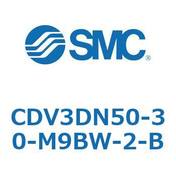 バルブ付エアシリンダ CDV3DN SMC