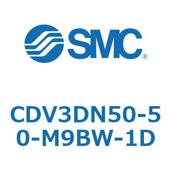 バルブ付エアシリンダ CDV3DN SMC