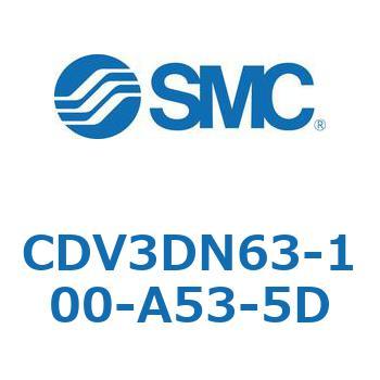 バルブ付エアシリンダ CDV3DN SMC