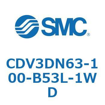 バルブ付エアシリンダ CDV3DN SMC