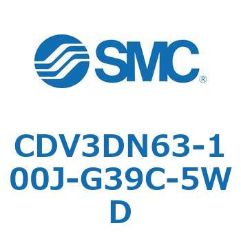 バルブ付エアシリンダ CDV3DN SMC