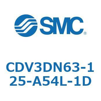バルブ付エアシリンダ CDV3DN SMC