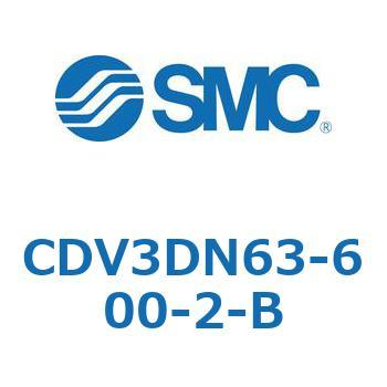 バルブ付エアシリンダ CDV3DN SMC