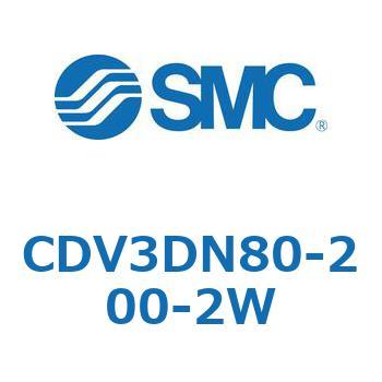 バルブ付エアシリンダ CDV3DN SMC