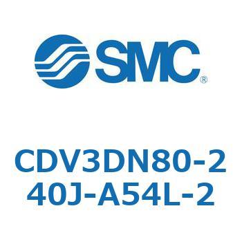バルブ付エアシリンダ CDV3DN SMC