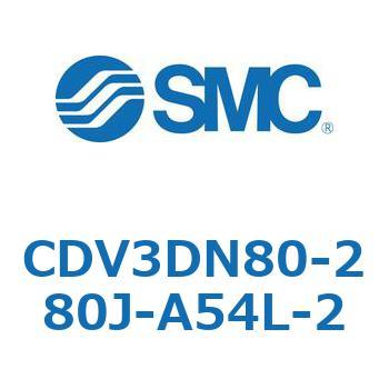 バルブ付エアシリンダ CDV3DN SMC