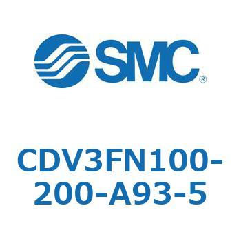 バルブ付エアシリンダ CDV3FN100 SMC