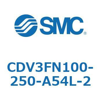 バルブ付エアシリンダ CDV3FN100 SMC