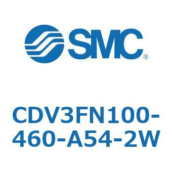 バルブ付エアシリンダ CDV3FN100 SMC
