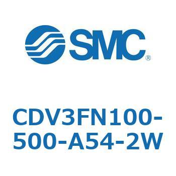 バルブ付エアシリンダ CDV3FN100 SMC