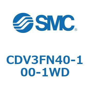 バルブ付エアシリンダ CDV3FN40 SMC