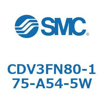 バルブ付エアシリンダ CDV3FN80 SMC