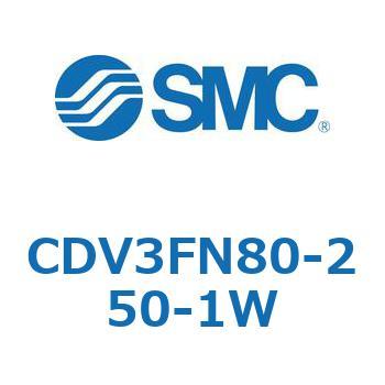 バルブ付エアシリンダ CDV3FN80 SMC