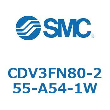 バルブ付エアシリンダ CDV3FN80 SMC