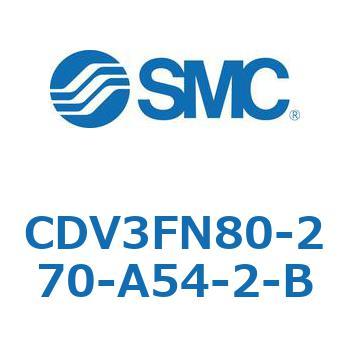 バルブ付エアシリンダ CDV3FN80 SMC