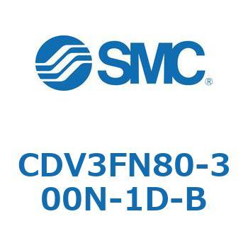 バルブ付エアシリンダ CDV3FN80 SMC
