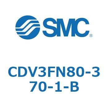 バルブ付エアシリンダ CDV3FN80 SMC