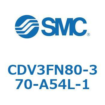 バルブ付エアシリンダ CDV3FN80 SMC