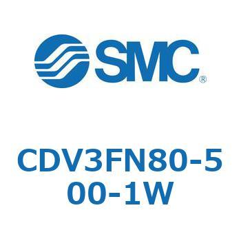 バルブ付エアシリンダ CDV3FN80 SMC