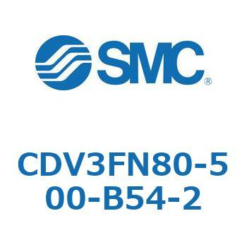 バルブ付エアシリンダ CDV3FN80 SMC